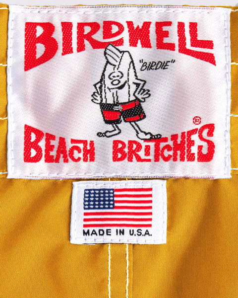 White label with red 